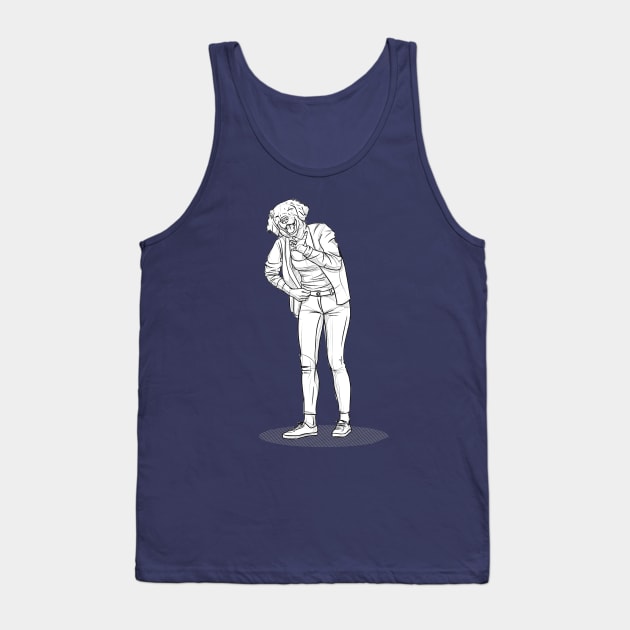 The Hysterical Hound Tank Top by joshua.scheide@protonmail.com